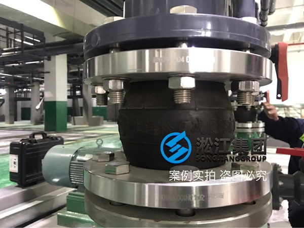 純水設(shè)備用法蘭雙球體橡膠接頭