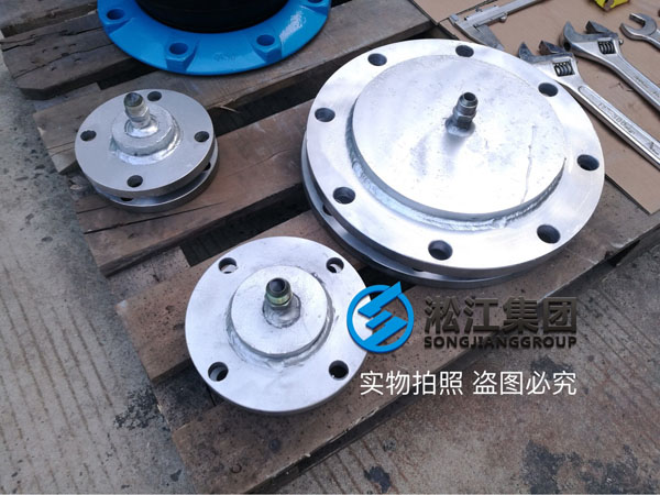 過的是氮氣，溫度七八十度以下，KXT-Ⅱ,DN125，1.6MPa橡膠避震喉