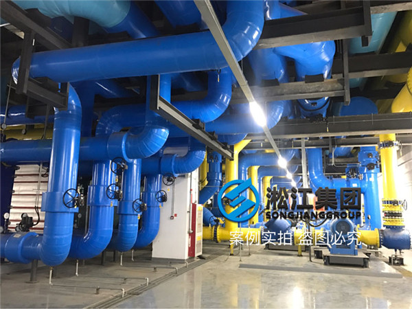 消防水泵房15# 自動噴淋系統， 螺紋、法蘭橡膠接頭