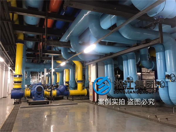 消防水泵房15# 自動噴淋系統， 螺紋、法蘭橡膠接頭
