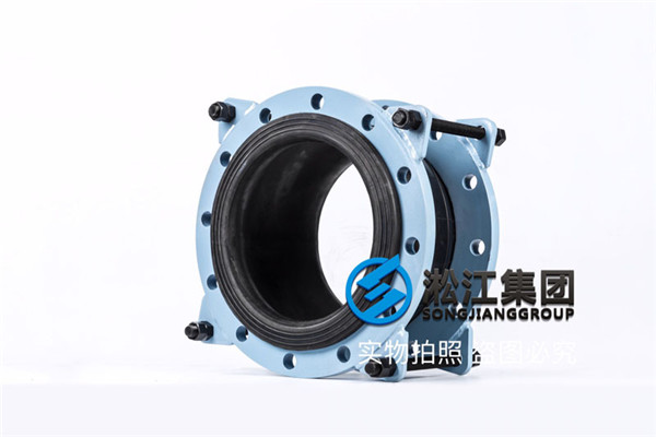 貴州王車水庫(kù)工程DN300，PN16防拉脫橡膠減震接頭