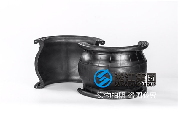 工作溫度0-60度，KXT-DN80-DN200-16C碳鋼法蘭橡膠接頭