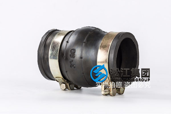 吸水管卡箍橡膠接頭，內徑100mm和114mm,長度200mm,壁厚：6mm