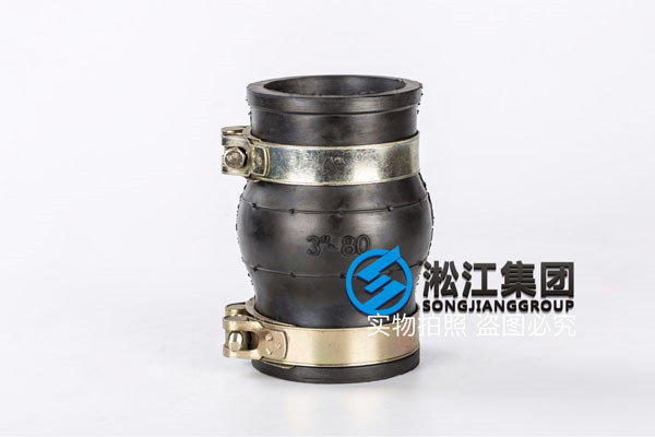 吸水管卡箍橡膠接頭，內徑100mm和114mm,長度200mm,壁厚：6mm