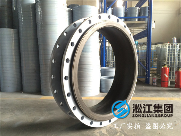南大鹽城環境工程DN450/DN600橡膠接頭，常溫水