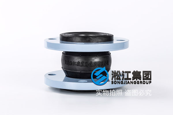 “鑄鐵法蘭和不銹鋼法蘭的橡膠接頭”，口徑是DN50/65/100