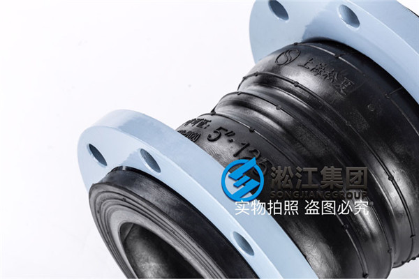 海南省雙球體橡膠接頭，DN250MM，法蘭片304不銹鋼